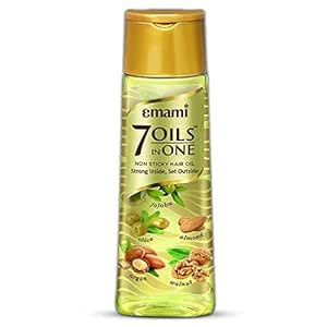 Emami 7 Oils in One Non Sticky Hair Oil Strong Inside, Set Outside ...