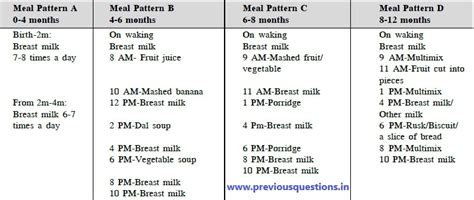 How to Feed the Infant|What should be meal pattern of Infants?|ICDS ...