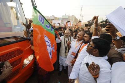 TDP stages protest during Amit Shah’s Andhra visit
