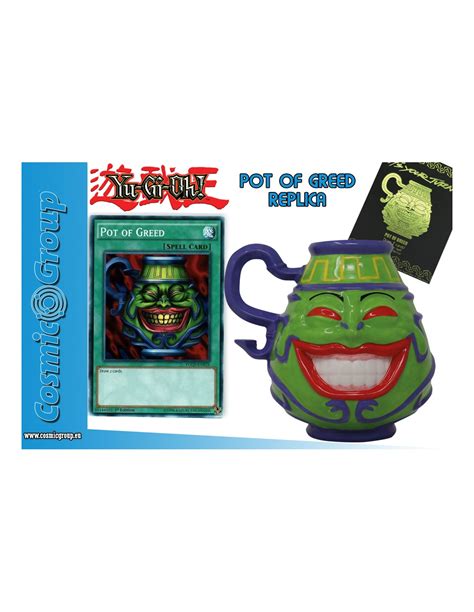 YU-GI-OH! POT OF GREED LTD ED. REPLICA