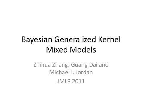 Image result for Bayesian Mixed Model