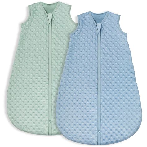 Amazon.com: Yoofoss Fleece Baby Sleep Sack 6-12 Months with Plush Dots ...