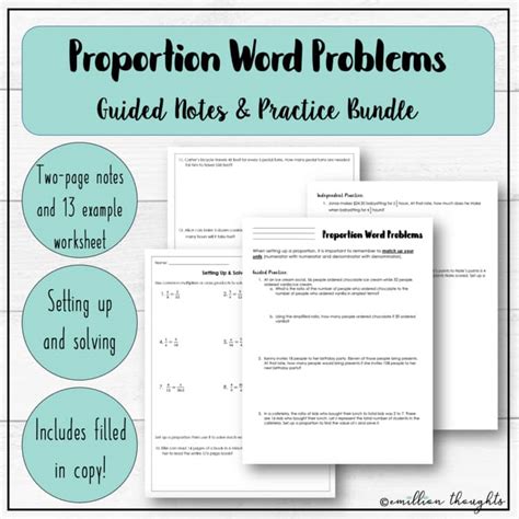 Image result for Solving Proportion Word Problems
