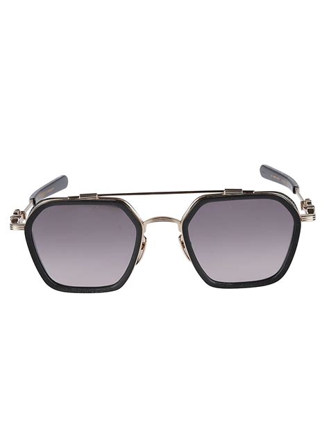 Chrome Hearts Hotation Sunglasses in Black for Men | Lyst