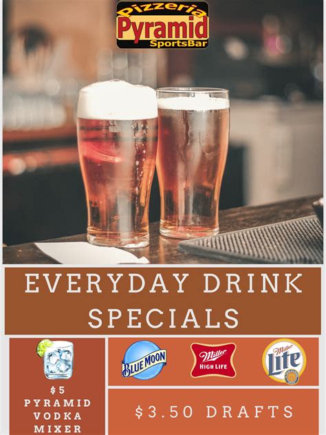 Image result for Pyramid Addison Menu