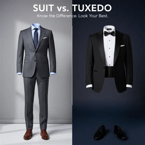 Difference Between a Suit and a Tuxedo: A Clear Guide to Making the ...