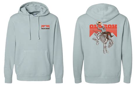 The Cowboy Killer Pigment Dyed Premium Hoodie-Old Row Hoodies & Merch