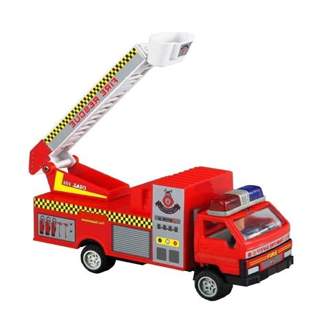MNR MUNDUS Fire Brigade Rescue Transport Truck Pull Back Function ...