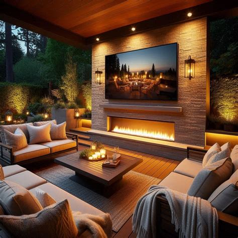 17+ Outdoor TV Ideas to Transform Your Backyard into an Entertainment ...
