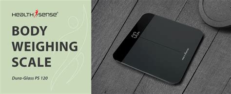 HealthSense Weight Machine for Body Weight, Digital Weighing Scale with ...