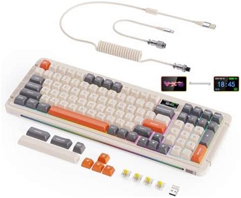 Amazon.in: Buy ROYALAXE X ProtoArc L98 Wireless Mechanical Keyboard ...