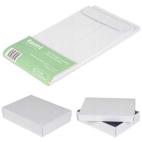 Zestaw pudełek ozdobnych 5 szt opakowanie ozdobne, składane 23 x 17 x 5 ...