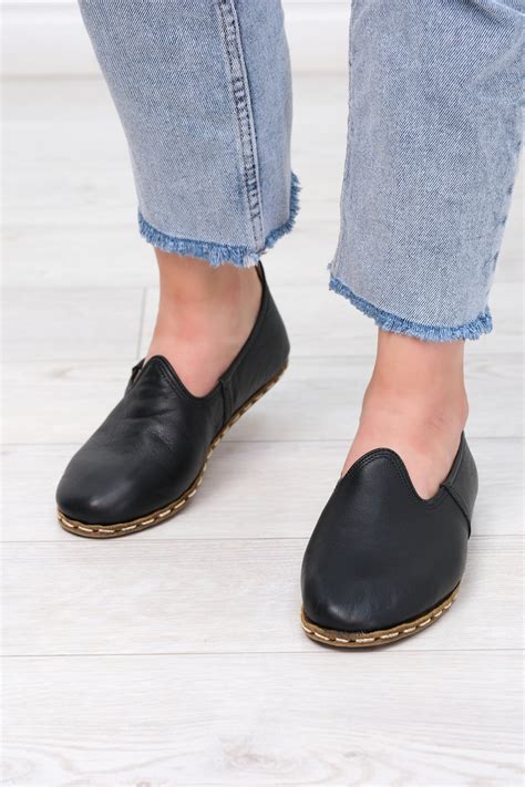Barefoot Shoes, Women Shoes, Leather Shoes, Gift for Her, Grounding ...