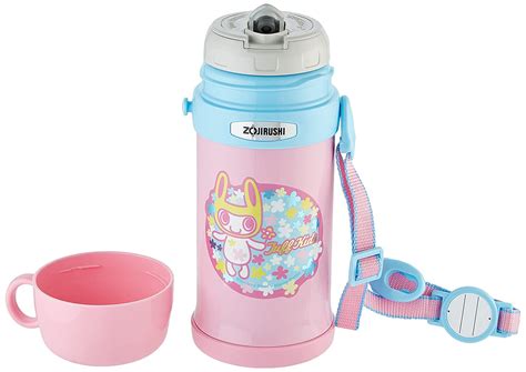 Zojirushi Stainless Steel Vacuum Insulated Bottle with Cup, 600ml, Hap ...