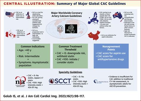 Major Global Coronary Artery Calcium Guidelines | JACC: Cardiovascular ...