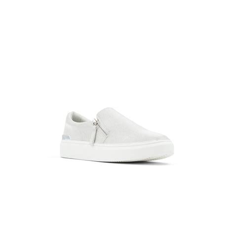 Ariana Women's Silver Sneakers | Aldo Shoes