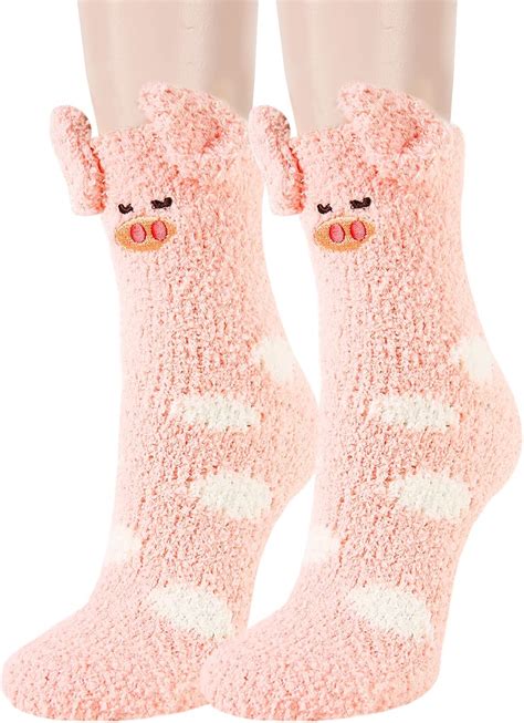 Benefeet Sox Women Cute Fuzzy Slipper Socks Girls India | Ubuy
