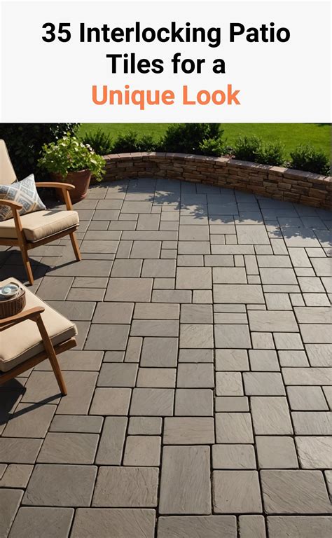 35 Interlocking Patio Tiles For a Unique Look – ToolzView