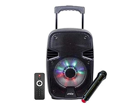 Bluetooth Trolley Speaker with Remote | 40W Output with Flashing Lights ...