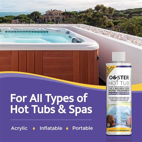 Buy Bio Ouster 3in1 Weekly Hot Tub Cleaner, Conditioner, Clarifier ...