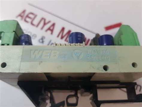 Wieland Bamberg Web 1001 Relay Module – Aeliya Marine
