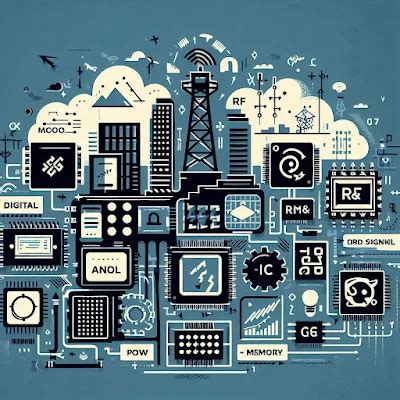 Types of IC Design - Digital, Analog, Mixed-Signal, RF, Memory, Power