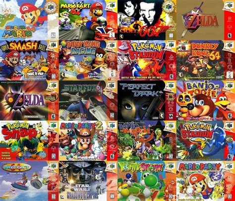 Nintendo 64 Games List