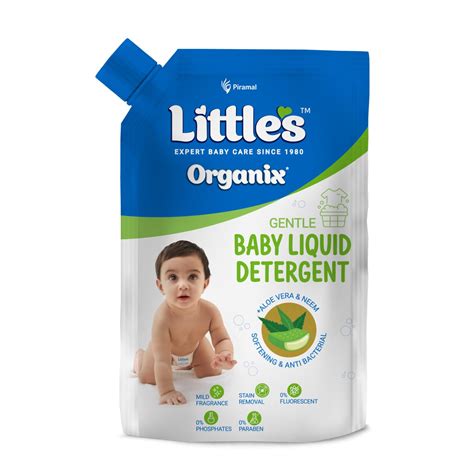 Little's Organix Gentle Baby Detergent Liquid for Clothes | 1000 ml x ...