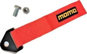 Auto MT RED MOMO TOW BELT & STRAP || MOMO Premium RED Universal Front ...