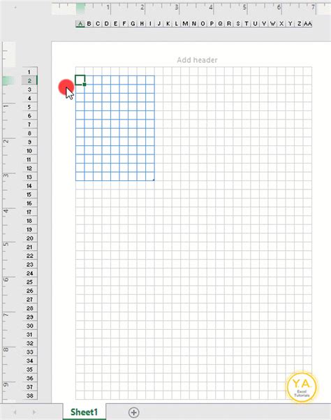 Image result for How to Make Graph Paper in Excel