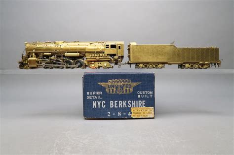 HO Brass Model - PFM United CROWN NYC New York Central P&LE Pittsburgh & Lake Erie 2-8-4 A-2a ...