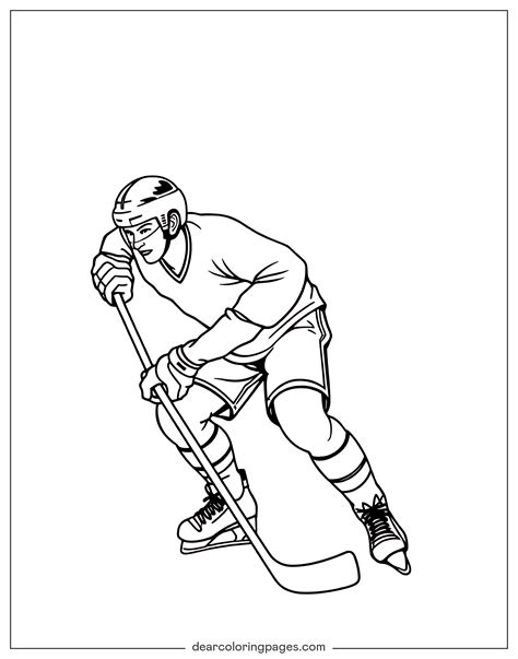Hockey Coloring Pages - 11 Free Printable Coloring Pages