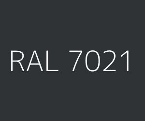 Färg RAL 7021 / Svartgrå - Black grey (Grå nyanser) | RAL Färgkartor