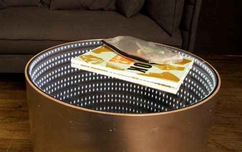 Image result for Infinity Mirror Table DIY