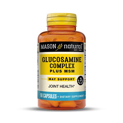 GLUCOSAMINE COMPLEX 90 TABLETAS - Buena Vida - Ayuda a proteger los cartílagos.