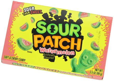 Caja De Sandía Sour Patch Kids SOUR PATCH KIDS WATERMELON 3.6OZ