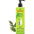 Buy Dogz & Dudez Natural Neem Anti Tick and Flea Dog shampoo 200ml ...