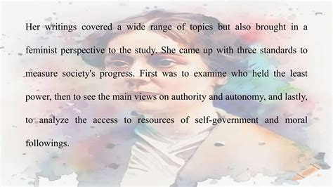 HARRIET MARTINEAU una destacada sociologa | PPT