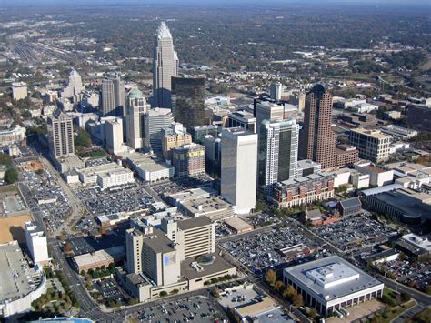 Cityscape view of Charlotte, North Carolina image - Free stock photo ...