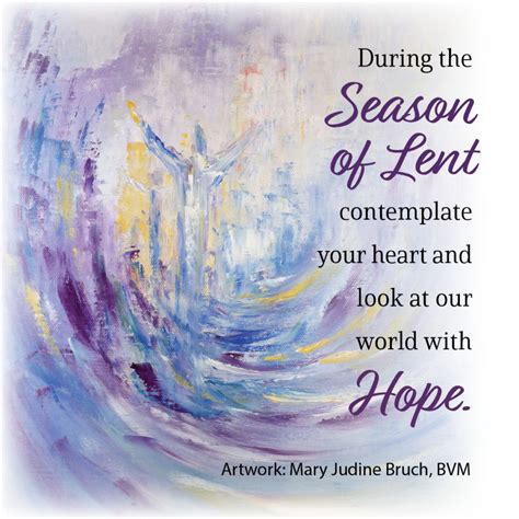 Lenten Reflection: for the Fourth Friday of Lent - Sisters of Charity ...