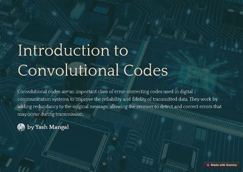 Introduction-to-Convolutional-Codes - Introduction to Convolutional ...