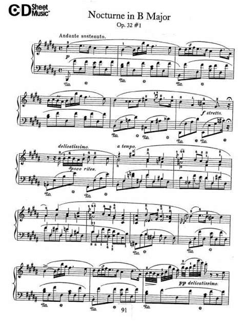 升c小调夜曲，Op.27,No.1_钢琴谱_搜谱网