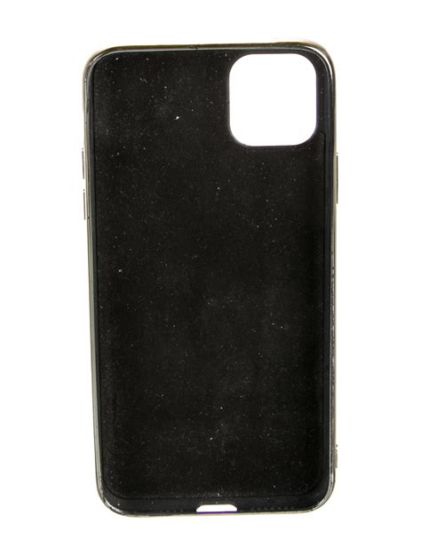 Aspinal of London Leather Lion Knocker iPhone 11 Case - Black Phone ...