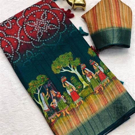 Handloom Saree with Matching Blouse – Silkota