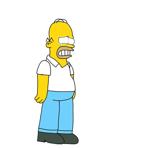 Pibby AU: Homer Simpson (Crying) by dylanyoung2007 on DeviantArt