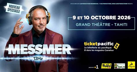 MESSMER - 13 Hz, Grand Théâtre de La Maison de La Maison de La Culture ...