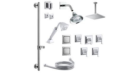 Kohler K-MEMOIRS-DMS28S-4V-CP Memoirs Thermostatic Shower System with ...