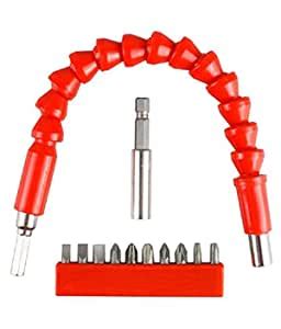 Drona Premium Flexible Drill Bit Extension, Magnetic Drill Extension ...