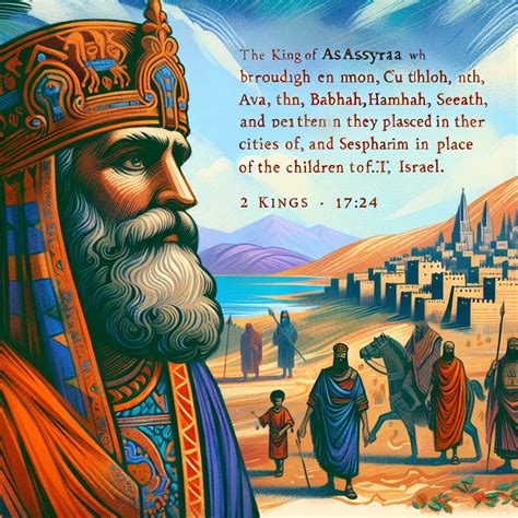 What does 2 Kings 17:24 mean? | Bible Art