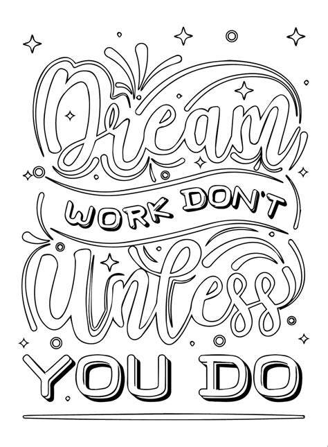 Inspirational Quotes Image coloring page - Download, Print or Color ...